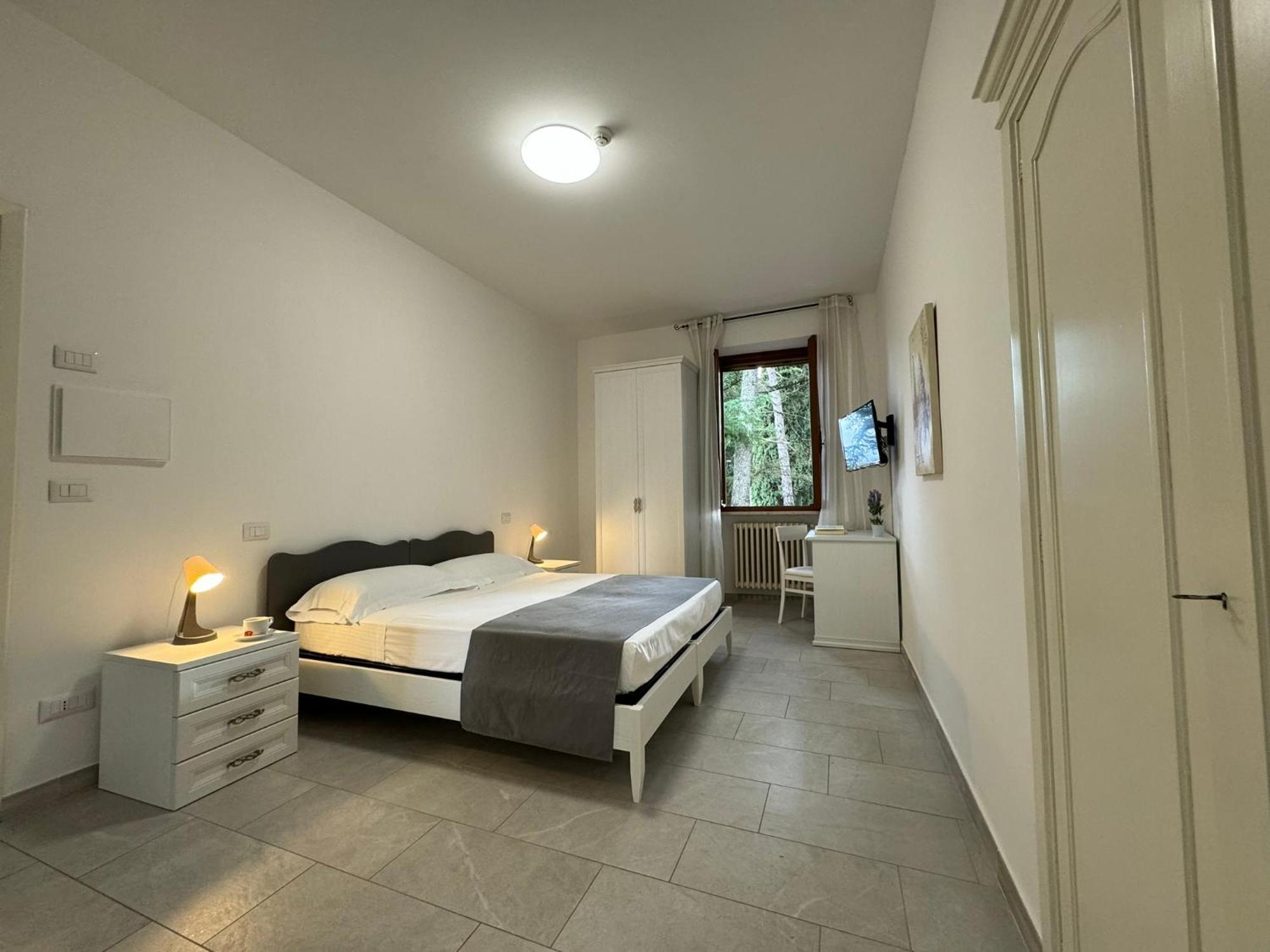 托迪 Monastero Ss. Annunziata酒店 外观 照片 A room at the hotel